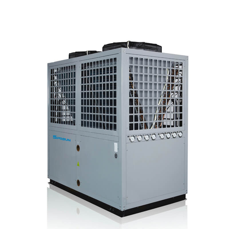 нагреватель воды теплового насоса источника воздуха 42КВ 55КВ 80℃ промышленный ЭВИ высокотемпературный 